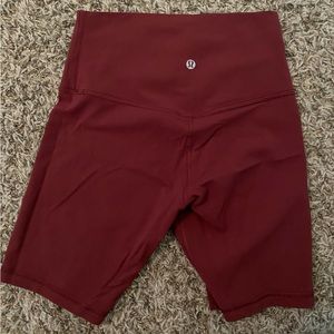 Lululemon Align High Rise Short 8”